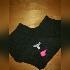 Club Monaco Deep Green Cable Knit Turtleneck